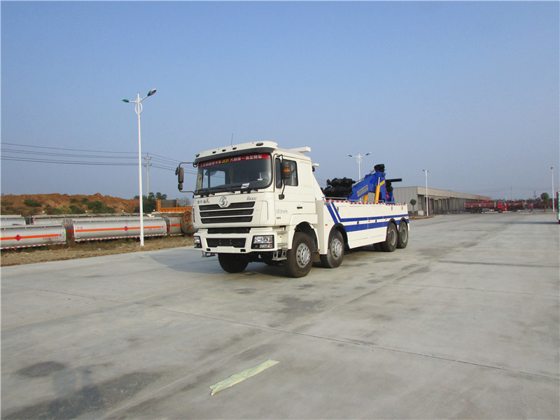 陜汽前四后八拖吊聯體清障車